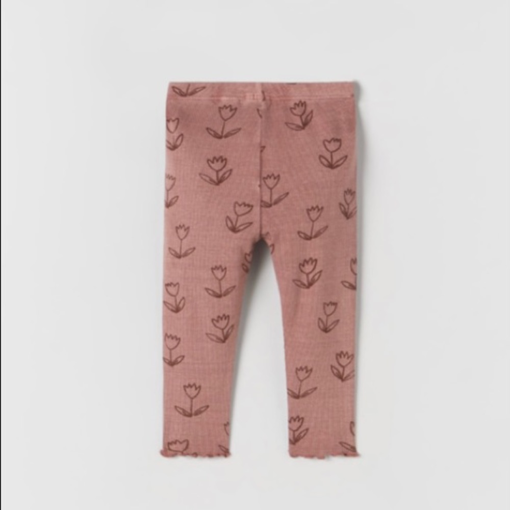 Zara Baby Ribbed Leggings 18-24